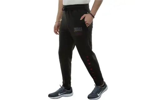 Jordan Jumpman Knitted Sweatpants Men's Black Thin Other