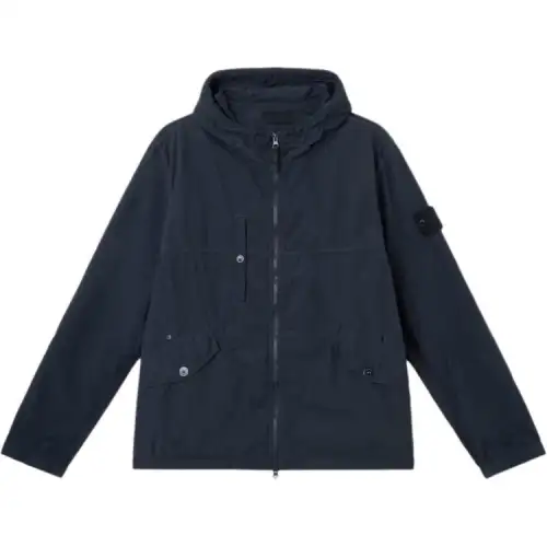 STONE ISLAND Zipped Hooded Jacket