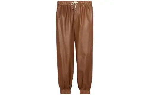 GUCCI SS23 Knitted Sweatpants Men's Brown