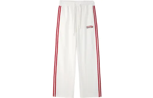 ER Knitted Sweatpants Men's Moderate Straight Fit Pants
