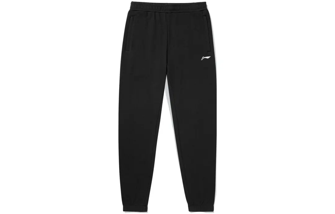 Li Ning Knitted Sweatpants Men's Black