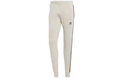 Adidas Originals Knitted Sweatpants Japan Version Men's Beige