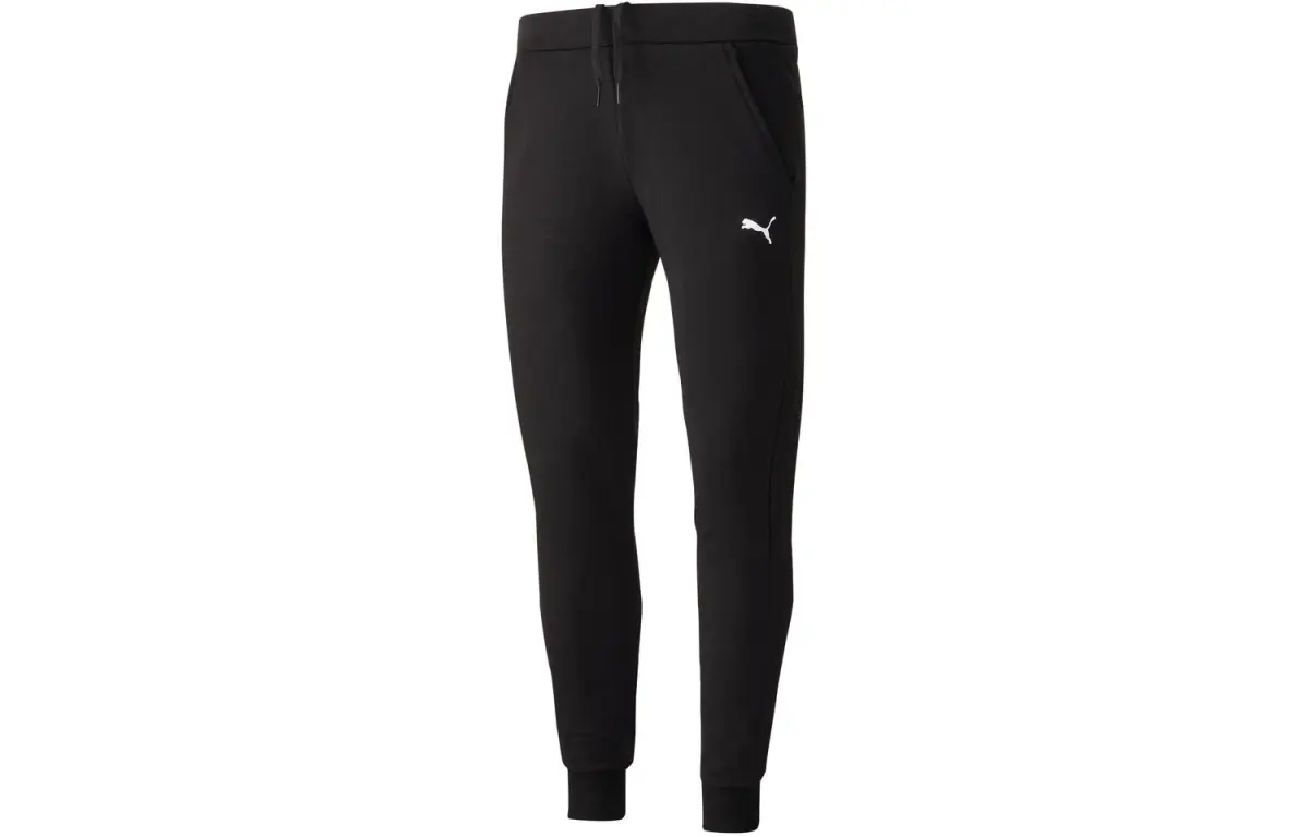 PUMA Knitted Sweatpants Men's Black
