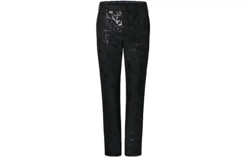 LOUIS VUITTON Casual Pants Men's Black