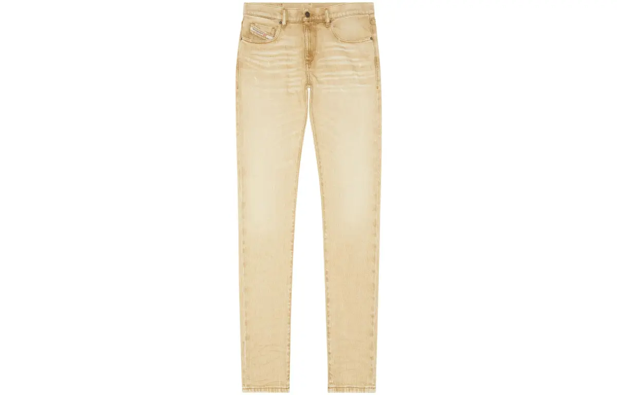 DIESEL Jeans Men's Beige Yellow