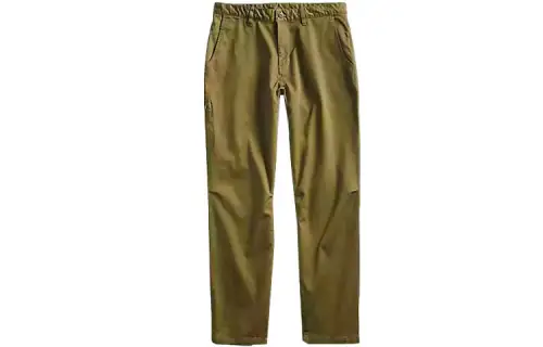 THE NORTH FACE Casual Pants Men's Burning Olive Moderate Straight Fit Pants