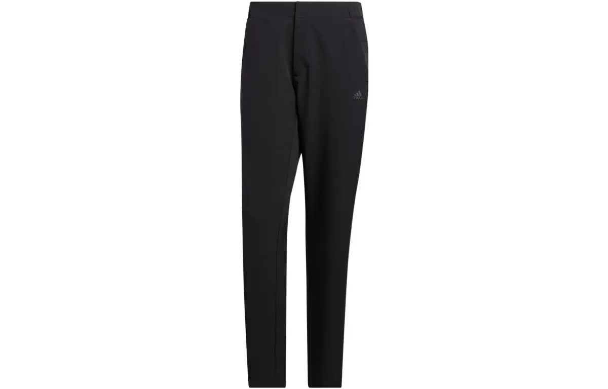 Adidas Knitted Sweatpants Men's Black Moderate Tapered Pants