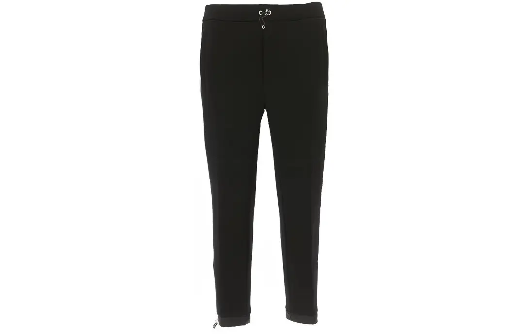 PRADA Casual Pants Men's Black Moderate Pencil Pants