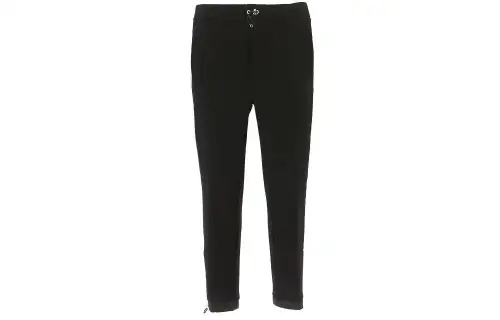 PRADA Casual Pants Men's Black Moderate Pencil Pants