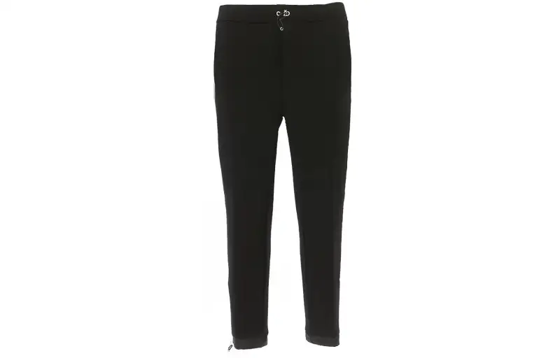 PRADA Casual Pants Men's Black Moderate Pencil Pants