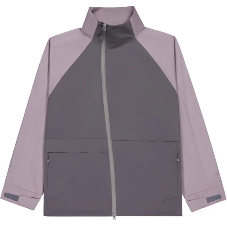 New Balance Jackets Men's Gray Stand Collar Moderate Other