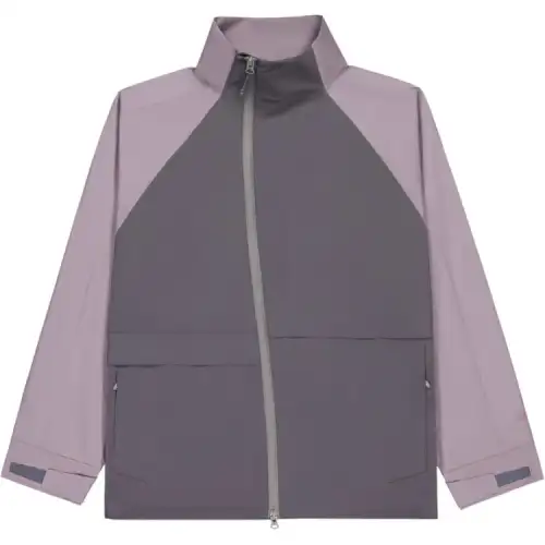 New Balance Jackets Men's Gray Stand Collar Moderate Other