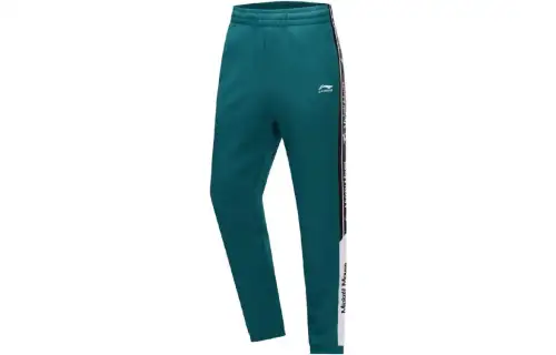 Li Ning x Disney Knitted Sweatpants Men's Green