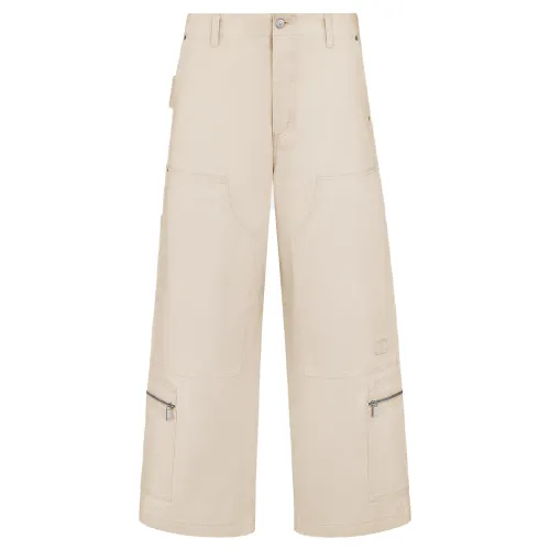 DIOR Jeans Men's White Moderate Cargo Pants