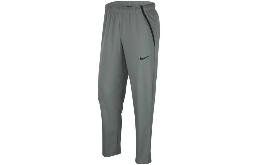 Nike Casual Pants Men's Gray Moderate Straight Fit Pants