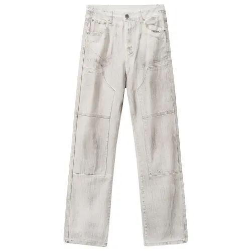 XINYINSU Jeans Unisex Moderate Straight Fit Pants