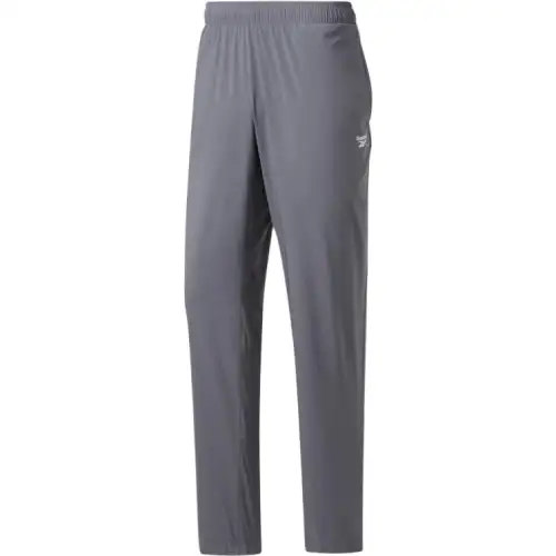 Reebok Knitted Sweatpants Men's Gray Moderate Straight Fit Pants