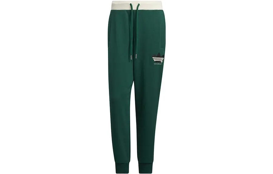 Adidas Originals Knitted Sweatpants Men's Army Green