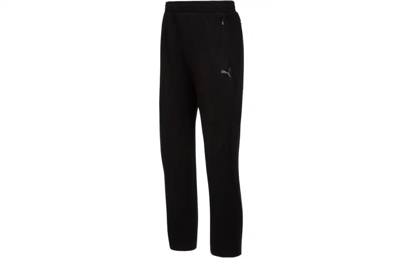 PUMA Knitted Sweatpants Men's Black