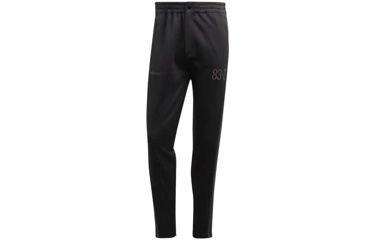 Adidas Originals Blue Version Knitted Sweatpants Men's Black