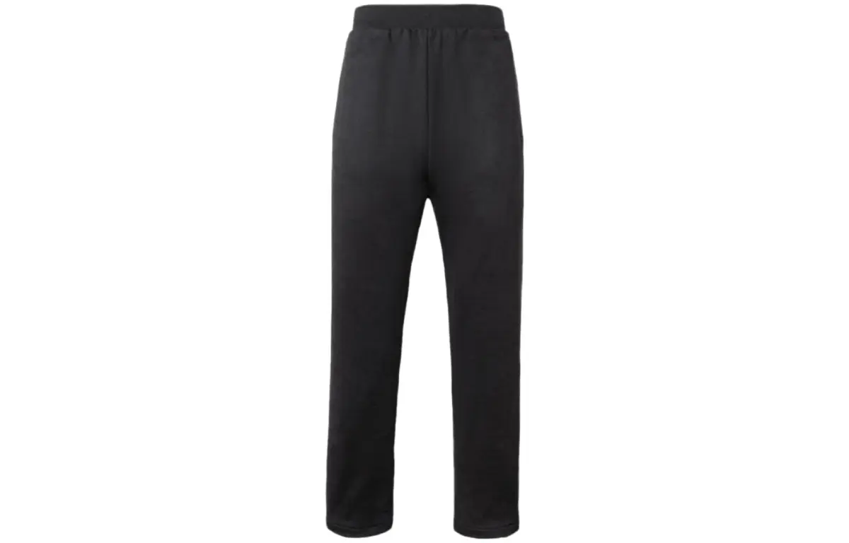 Adidas THE 2024 COLLECTION Knitted Sweatpants Unisex Charcoal Black Moderate Straight Fit Pants