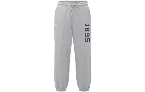 Reebok Knitted Sweatpants Unisex Medium Heather Gray Moderate Other