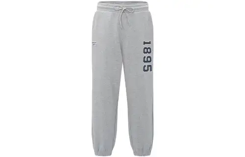 Reebok Knitted Sweatpants Unisex Medium Heather Gray Moderate Other