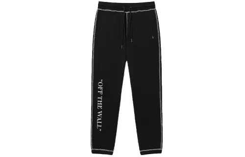 Vans Casual Pants Unisex Black Moderate Straight Fit Pants