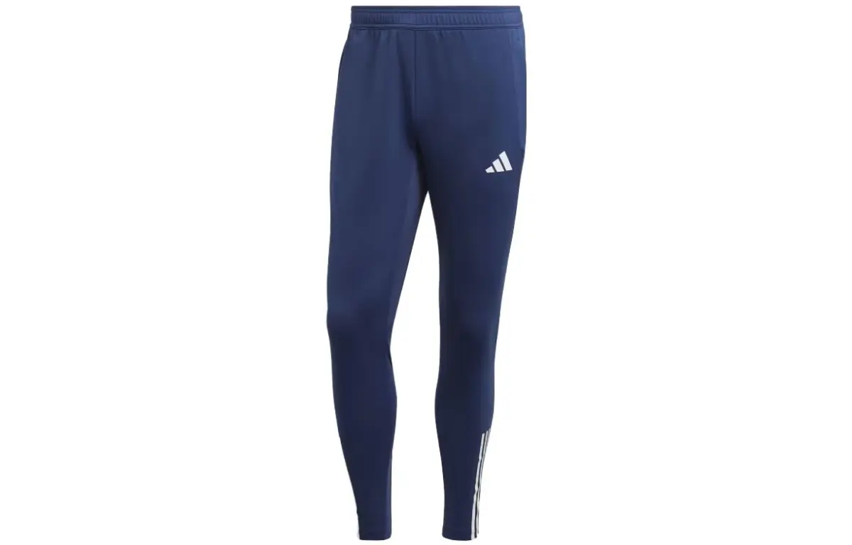 Adidas Tiro 23 Competition Training Tracksuit Bottoms Knitted Sweatpants Men's Marine Blue