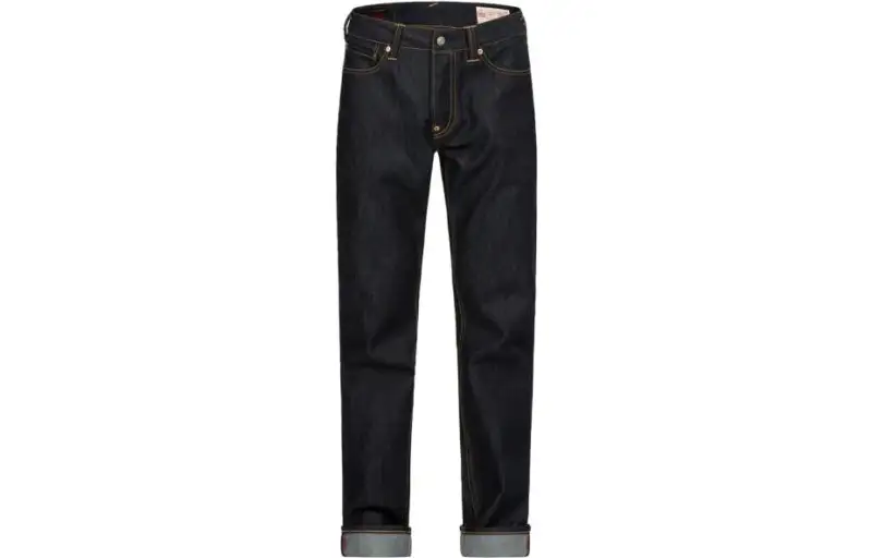EVISU Jeans Men's Blue Moderate Straight Fit Pants