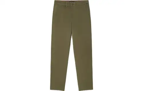 Vans Casual Pants Men's Army Green Moderate Straight Fit Pants