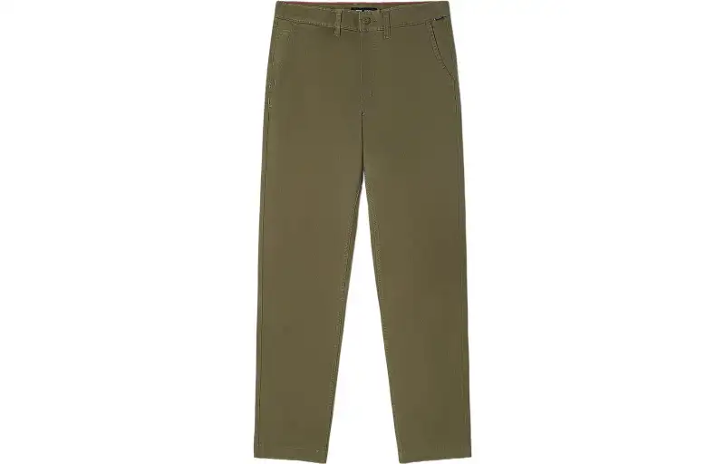 Vans Casual Pants Men's Army Green Moderate Straight Fit Pants