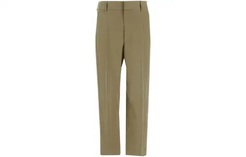Bottega Veneta Casual Pants Men's Khaki Moderate Straight Fit Pants
