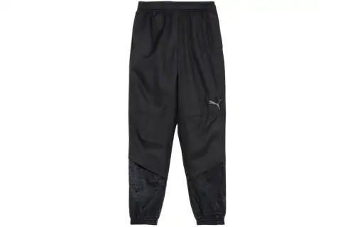 PUMA Knitted Sweatpants Men's Black