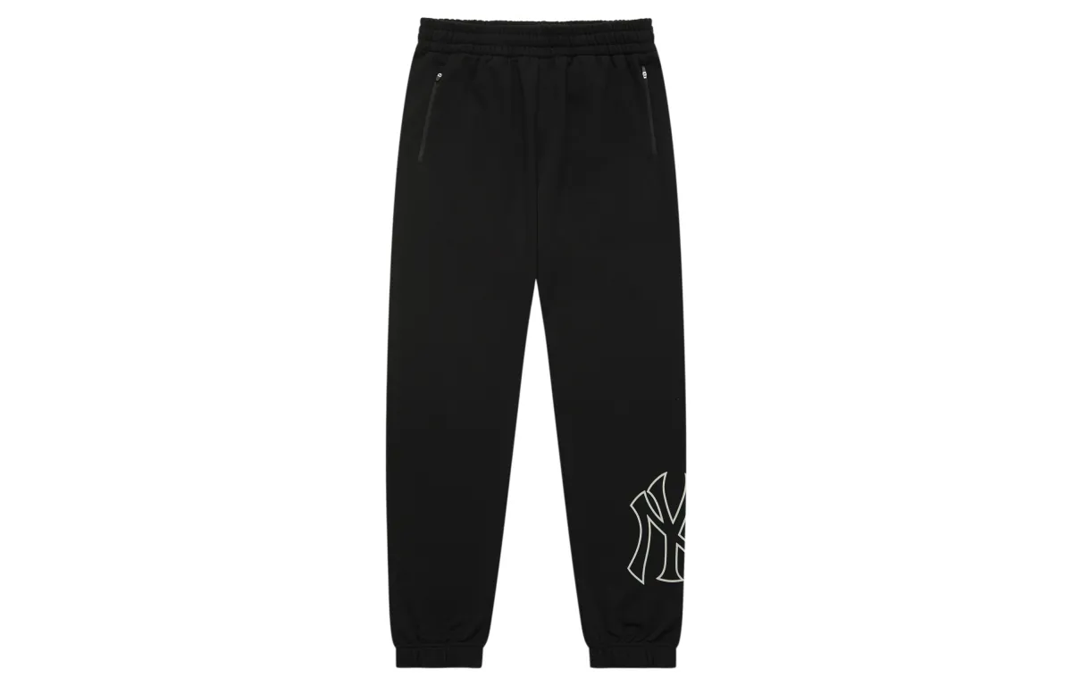 MLB Knitted Sweatpants Unisex Black