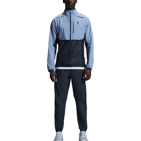 On Weather Jackets & Coats Men's Light Gray Blue/Midnight