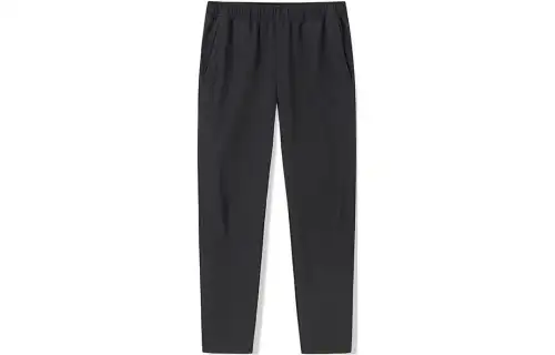 ANTA Variety Training Collection Knitted Sweatpants Men's Black Moderate Straight Fit Pants