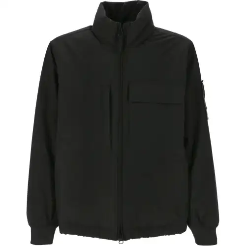 STONE ISLAND High-Neck Zipped Jacket