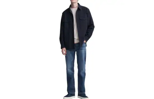 UNIQLO Jeans Unisex Royal Blue Moderate Straight Fit Pants