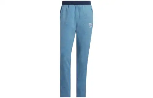 Adidas Originals BOGEY BOYS Knitted Sweatpants Japan Version Men's Blue
