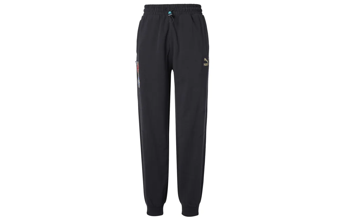 PUMA Knitted Sweatpants Unisex Black