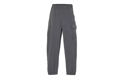 Timberland Knitted Sweatpants Men's Gray Moderate Cuffed Pants