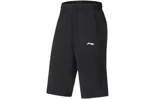 Li Ning Knitted Sweatpants Men's Black