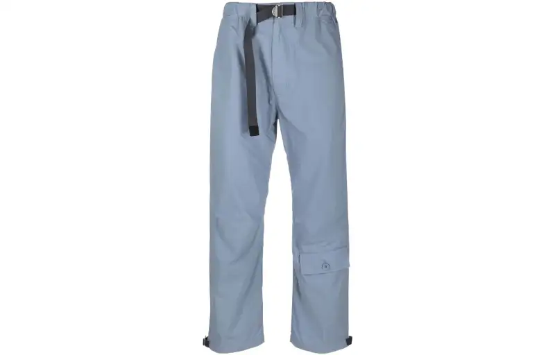 KENZO Casual Pants Men's Blue Moderate Wide Leg Pants