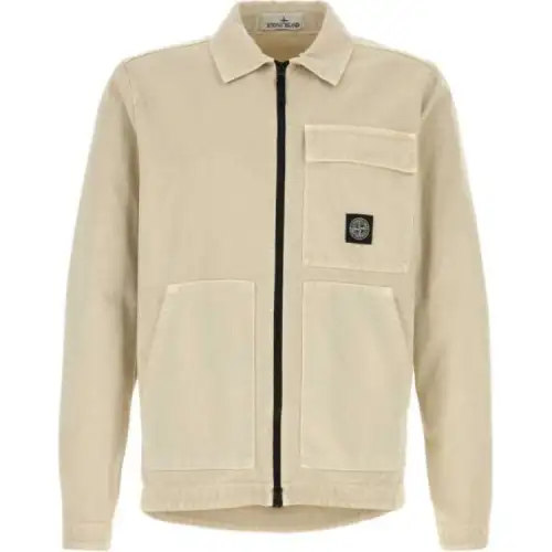 STONE ISLAND Jackets & Coats Men's Light Umber