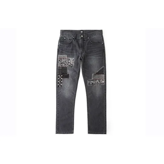 Lee Jeans Men's Black Thin Slim Fit Pants