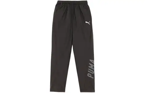 PUMA Knitted Sweatpants Men's Black