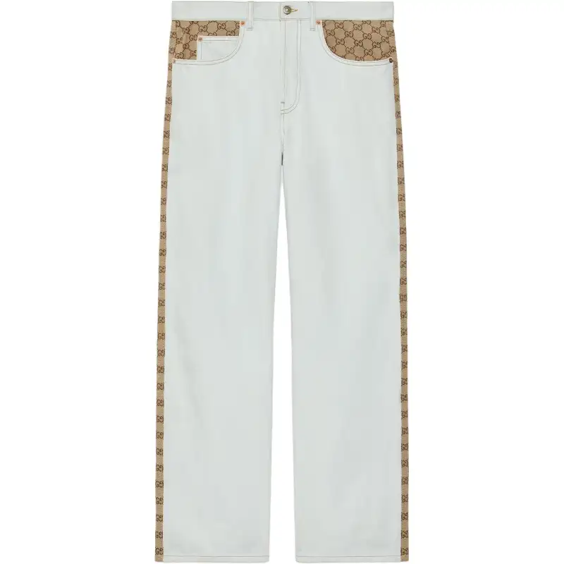 Gg Supreme straight-leg jeans