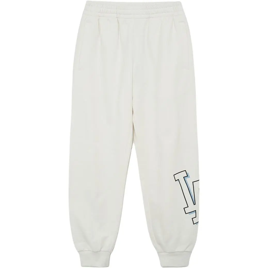 MLB Knitted Sweatpants Unisex Ivory