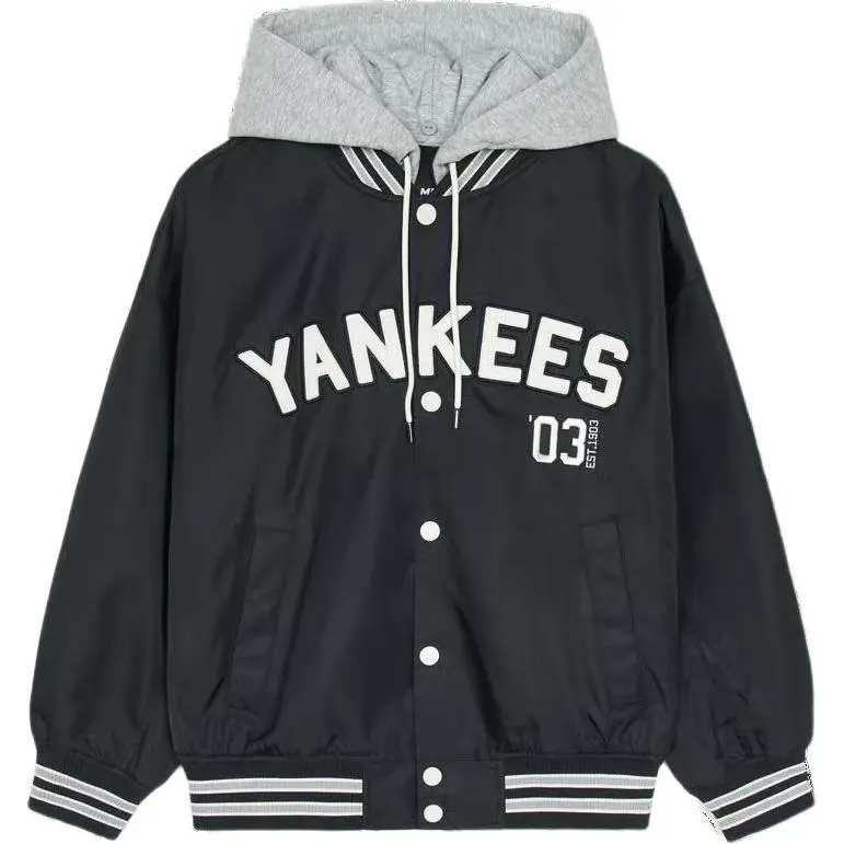 MLB New York Yankees Jackets & Coats Unisex Black